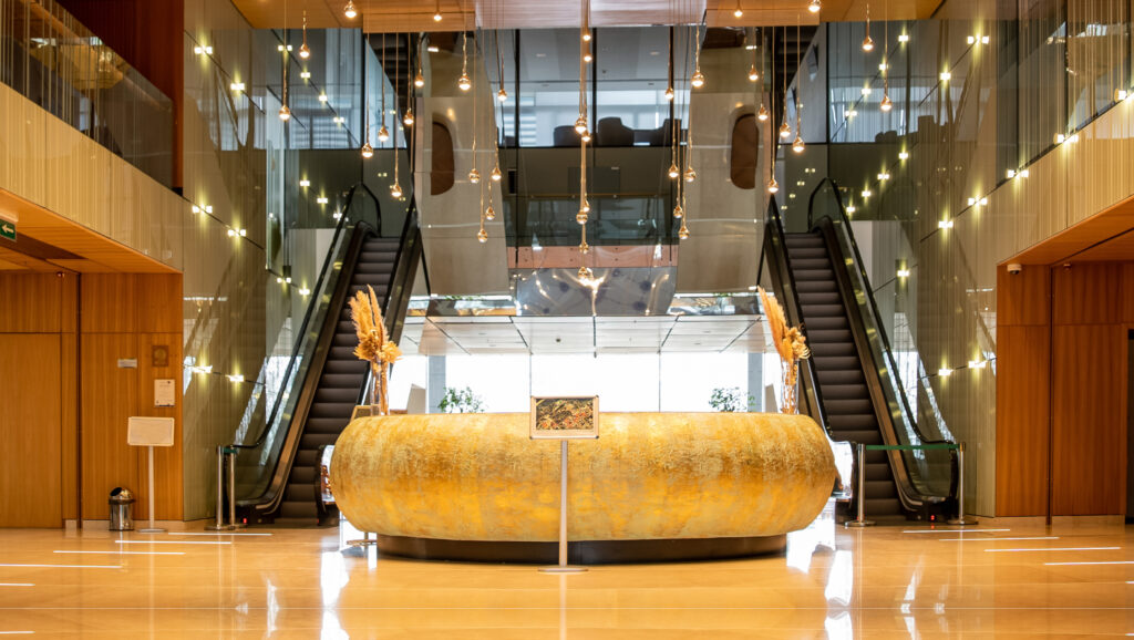 Einladendes Licht im Hotel - Frankfurt